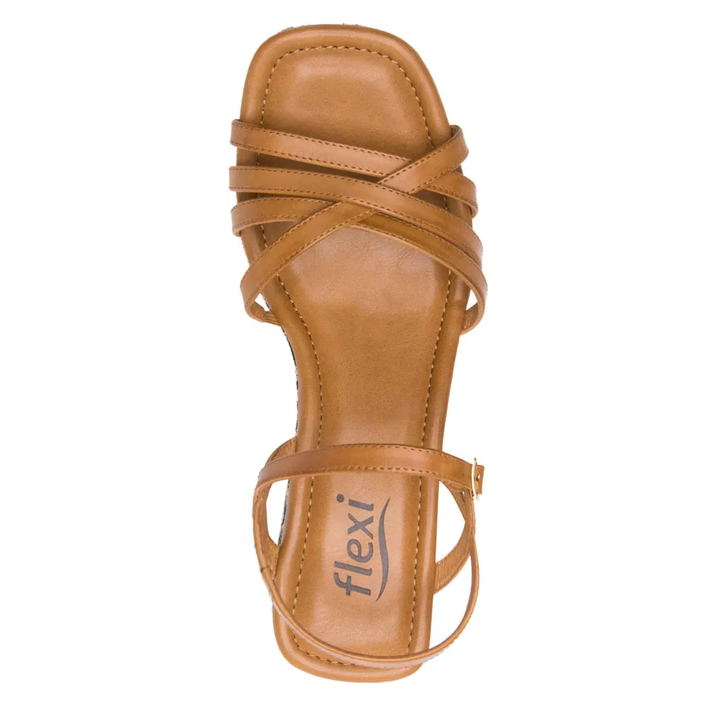 Sandalias con Plataforma para Mujer Flexi 131202