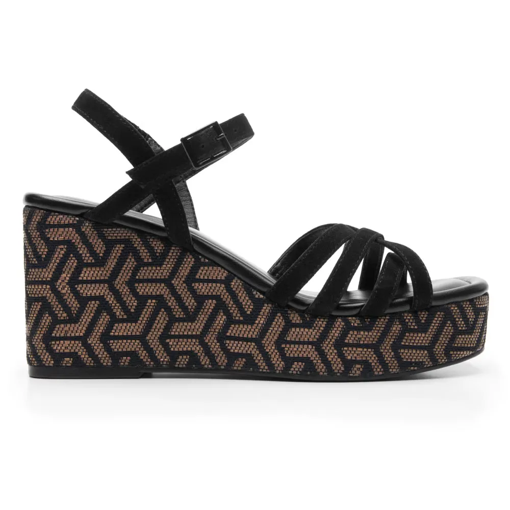 Sandalias con Plataforma para Mujer Flexi 131202