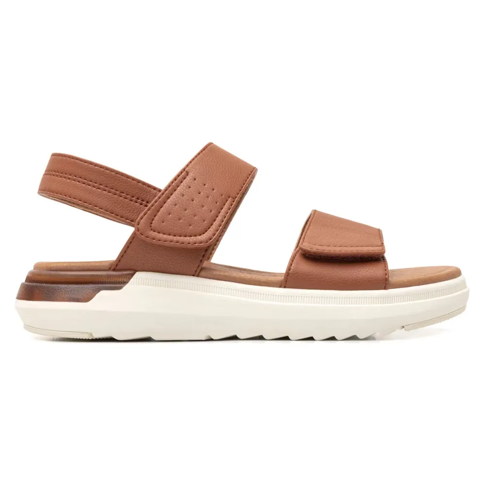 Sandalias de Piso con Velcro para Mujer Flexi 129401 Fraga