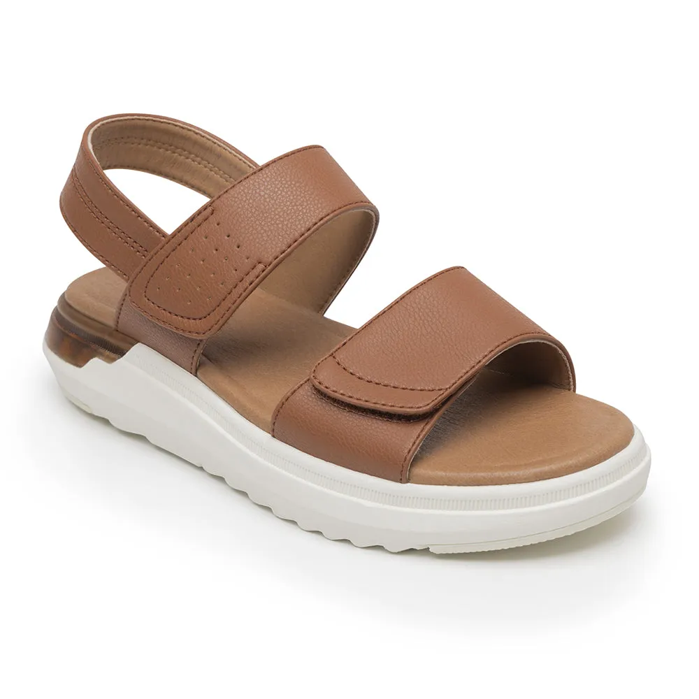 Sandalias de Piso con Velcro para Mujer Flexi 129401 Fraga