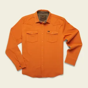 Stockman Stretch Snapshirt - Pumpkin