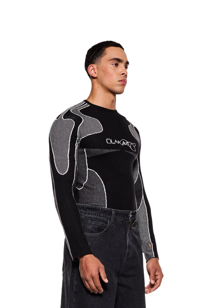 Synergy Anatomy Knit Tech-Top Black