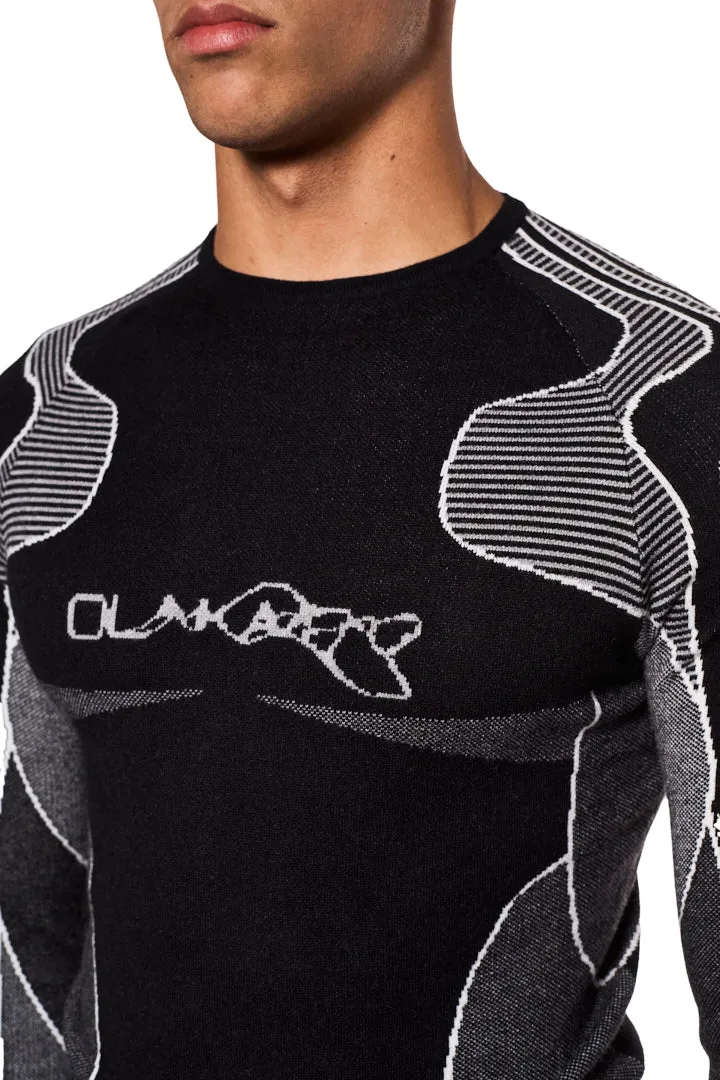 Synergy Anatomy Knit Tech-Top Black