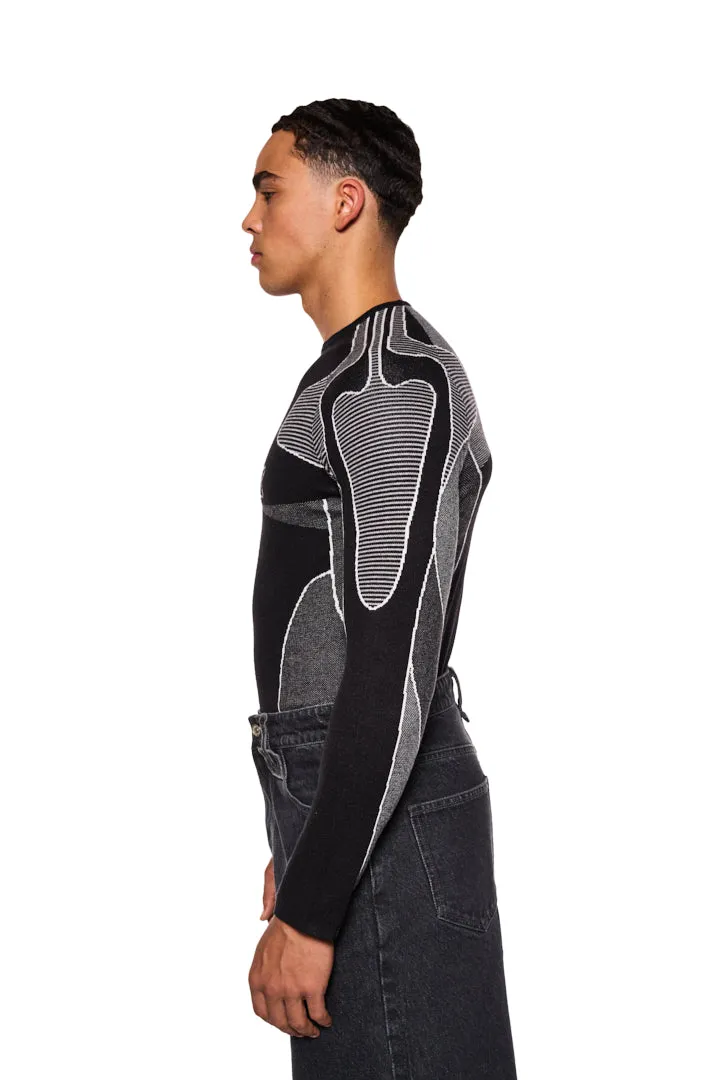 Synergy Anatomy Knit Tech-Top Black