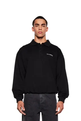 Synergy Polo Longsleeve Shirt Black