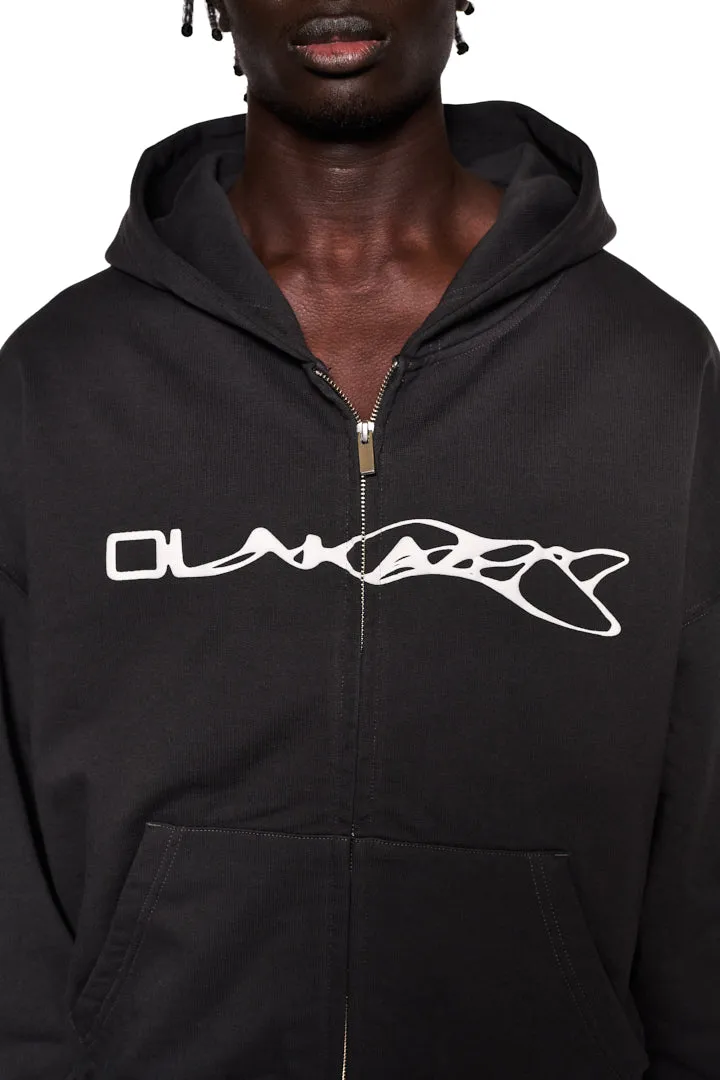 Synergy Zip Hoodie Black