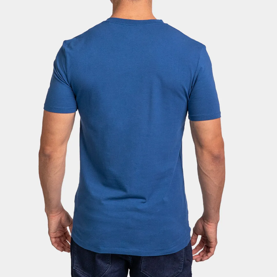 T-Shirt Básico Cuello V Para Hombre