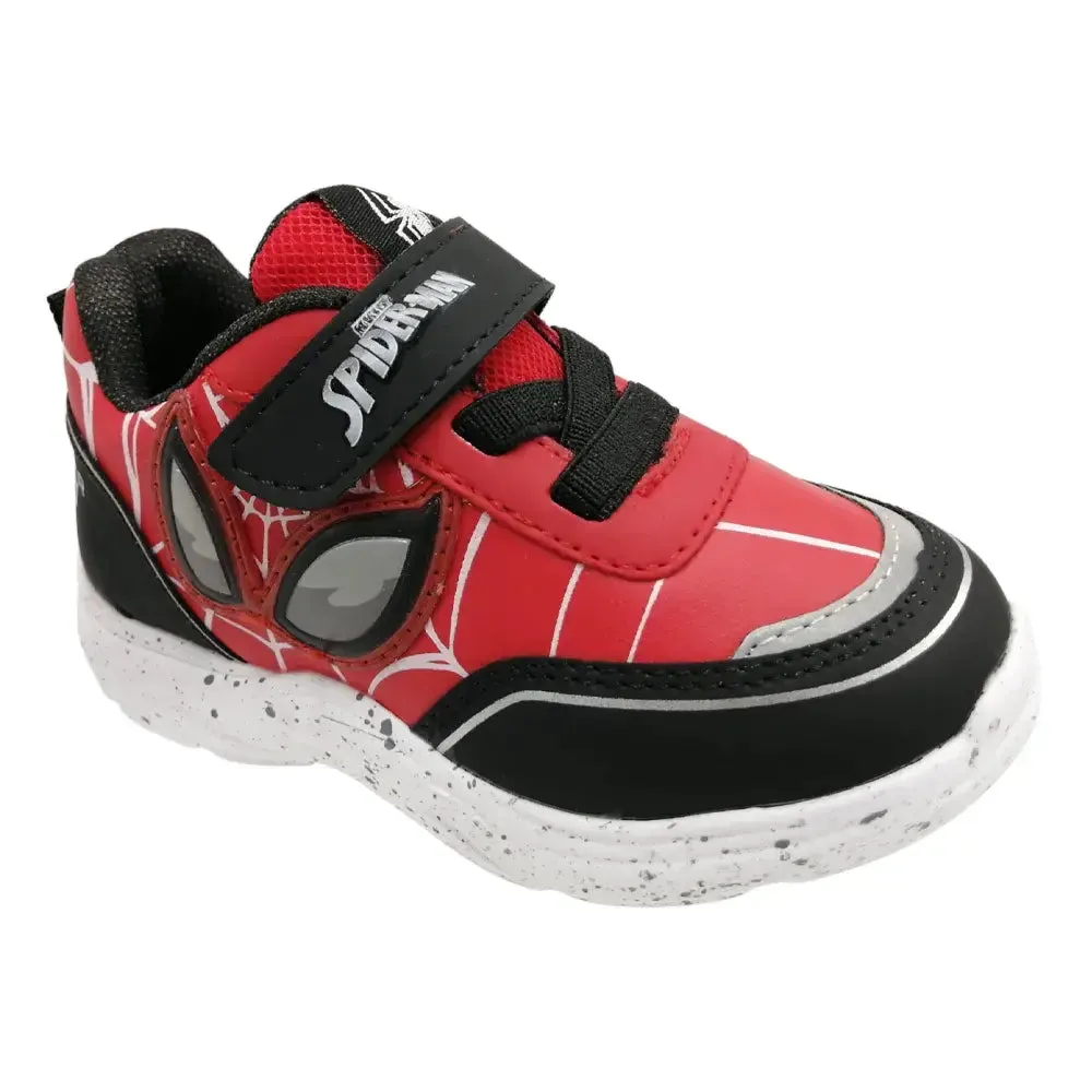 Tenis con Agujetas y Velcro de Spider Man para Niños Licencias 830506