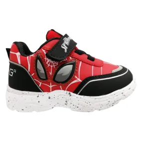 Tenis con Agujetas y Velcro de Spider Man para Niños Licencias 830506