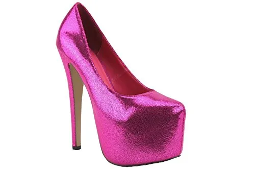 Women's Candie Embellished Hidden Platform Pumps Stiletto Heels