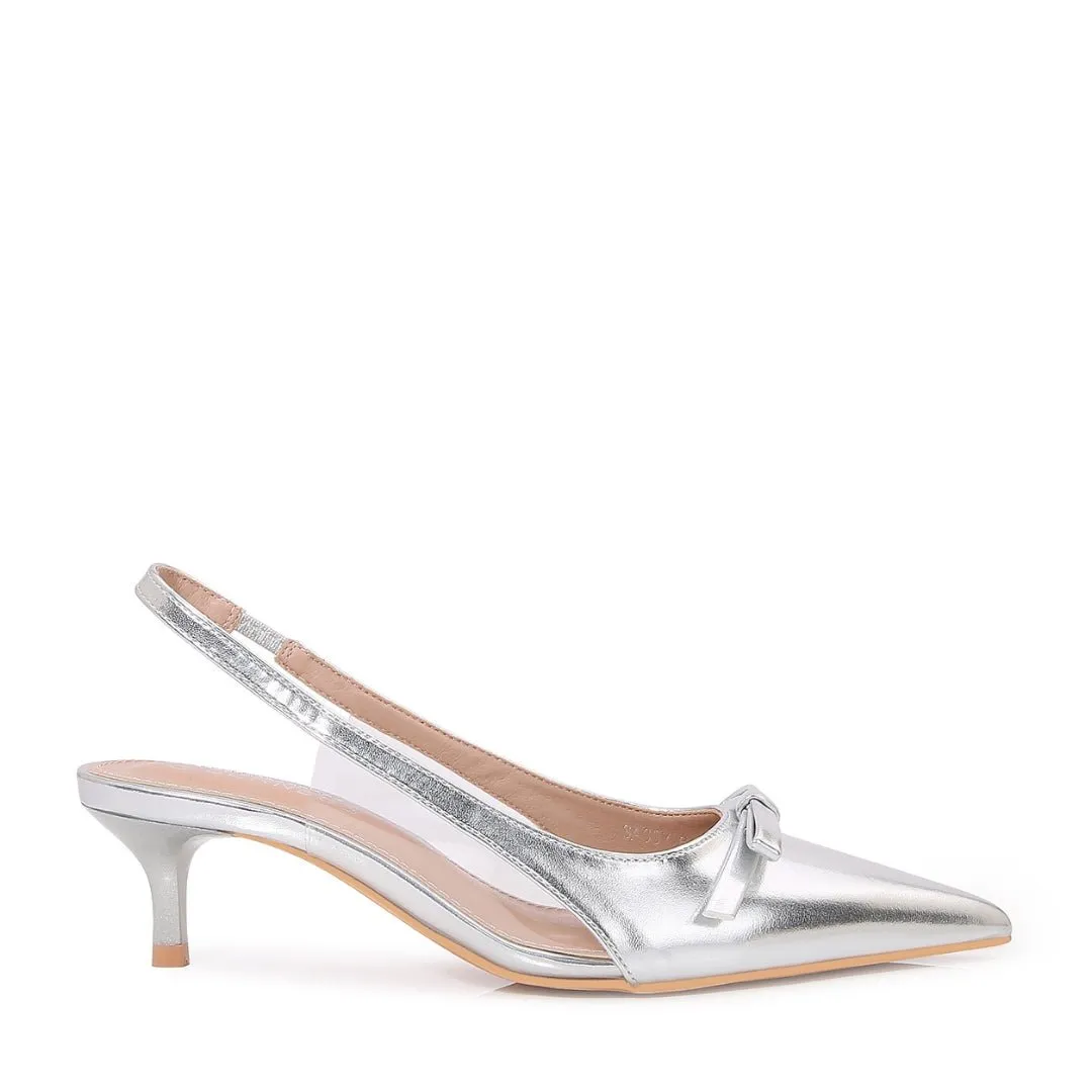 Zapatilla Sassy Plata