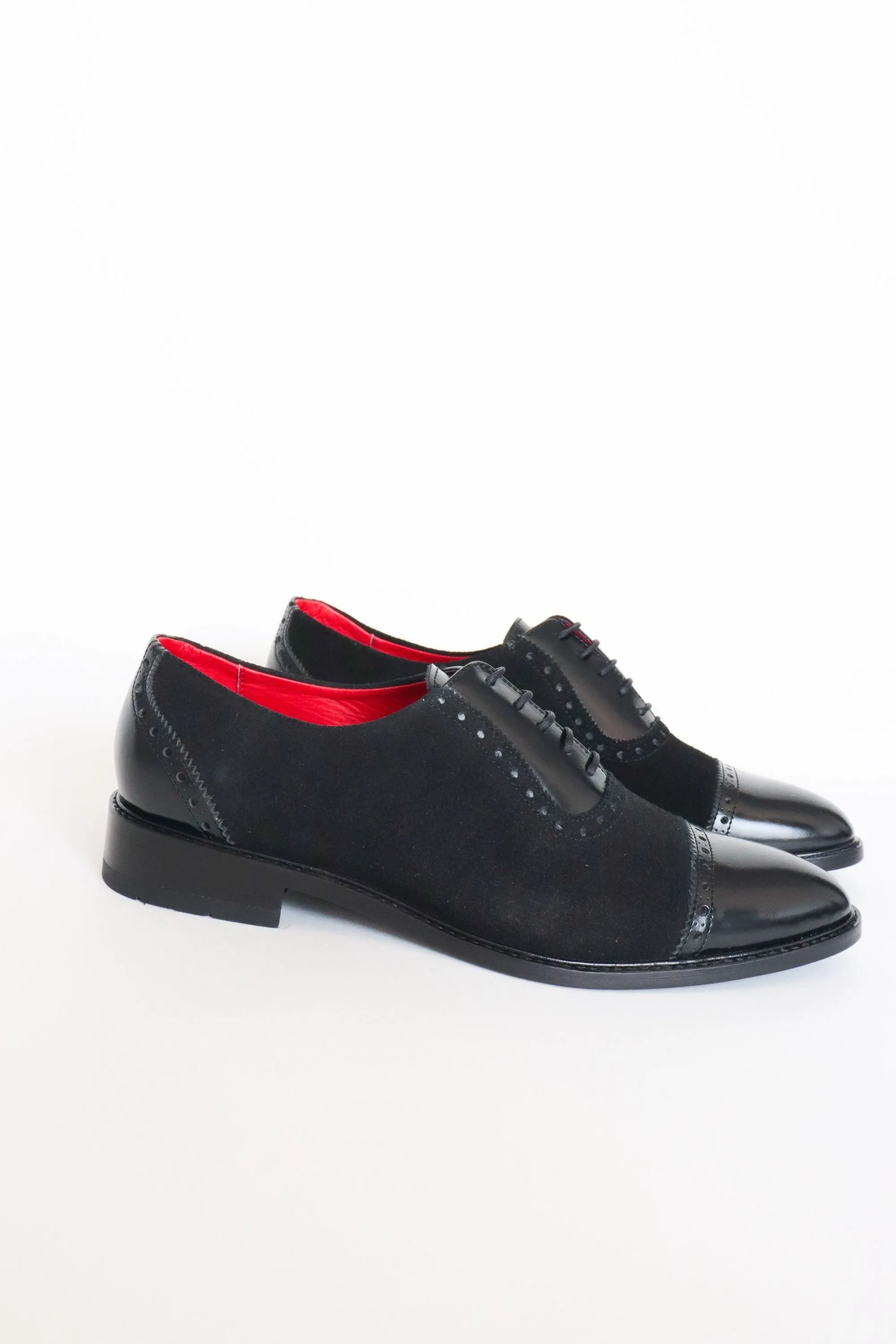 Elegant Black Leather Mens Baggio Dress Shoe - Style: LUZ 5009