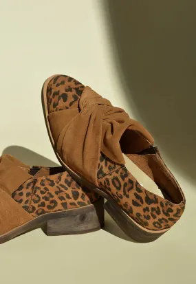 Zapato Mujer / Agachadiza Camel Print