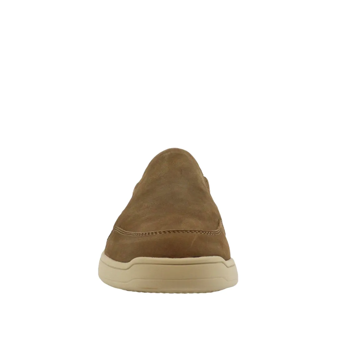 Zapatos casuales Allen Slipon tan para hombre