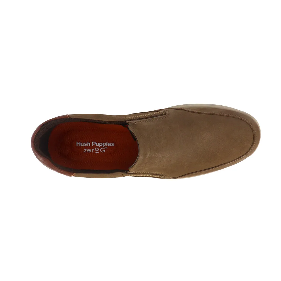 Zapatos casuales Allen Slipon tan para hombre