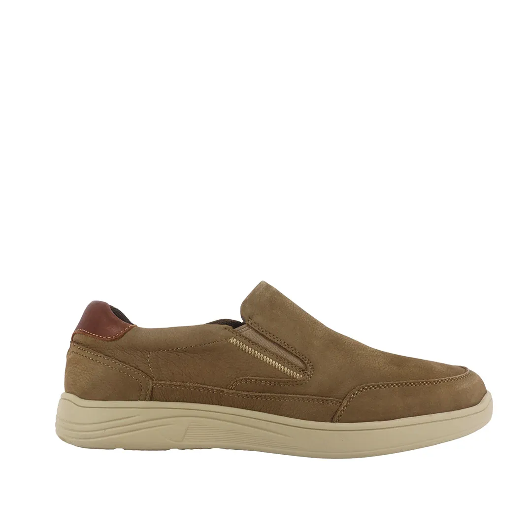 Zapatos casuales Allen Slipon tan para hombre