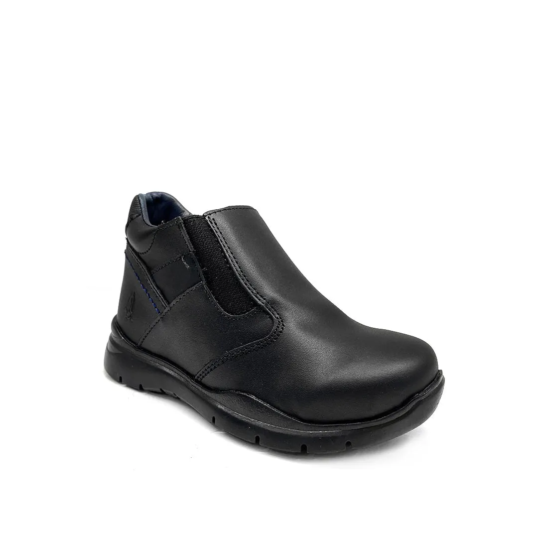 Zapatos Escolares Bota Truco negro para Niños