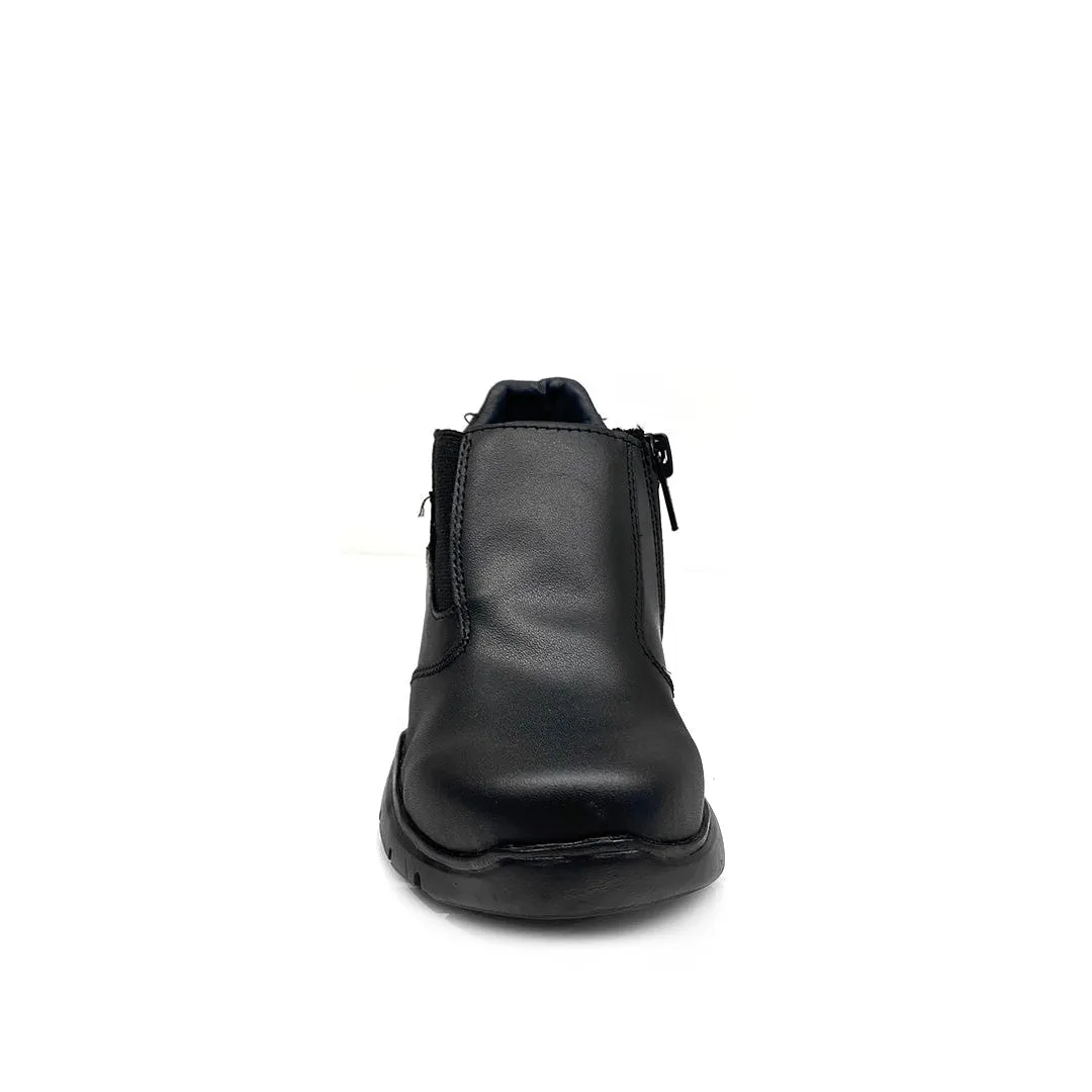 Zapatos Escolares Bota Truco negro para Niños