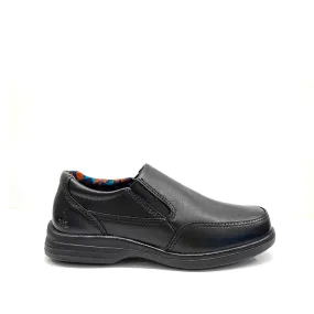 Zapatos escolares Luka slip negro para Niños